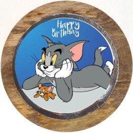 Classic Tom & Jerry Photo Cake