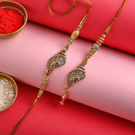 Classic Shankh Rakhi N Lumba