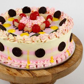 Colourful Cream Cake