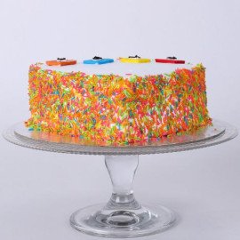 Colourful Love Cake