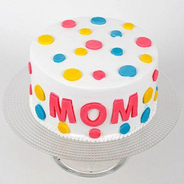 Colourful Mothers Day Cake