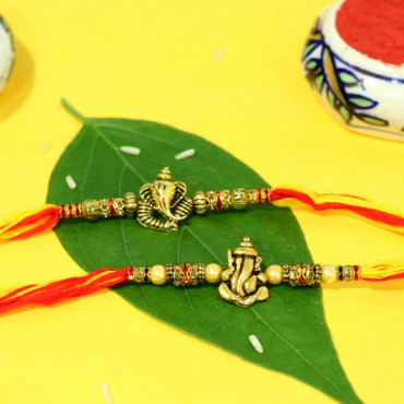 Combo Ganesha Rakhi