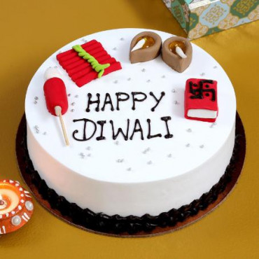 Crackers & Diya Chocolate Cake