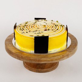 Cream Circle Cake