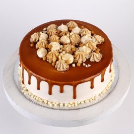 Cream Drop Caramel Cake