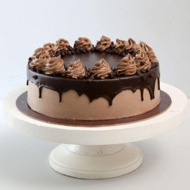 Cream Drop Chocolate Cake