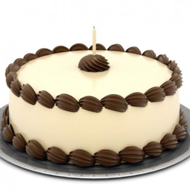 Creamy Chocolate Cream Drop Cake