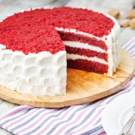 Creamy Red Velvet Cake