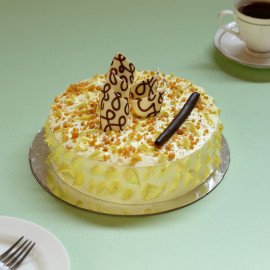 Crunchy Butterscotch Cake