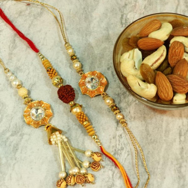 Crunchy Dry Fruit N Rakhi Set