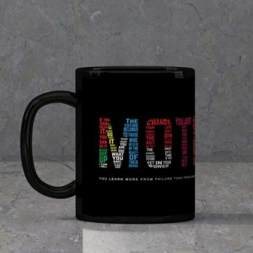 Customized Black Mug