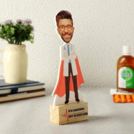Cute Personalized Doctor Caricature