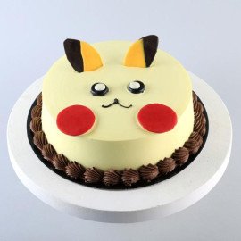 Cute Pikachu Butterscotch Cake