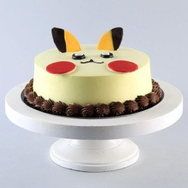 Cute Pikachu Butterscotch Cake