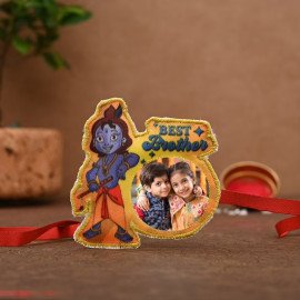 Cute Krishna Custom Rakhi