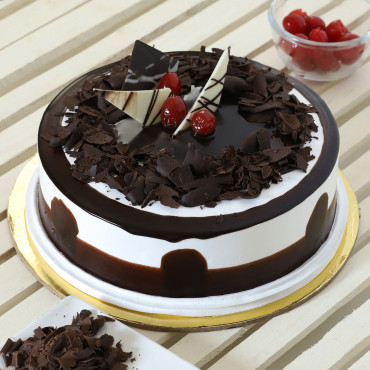 Delectable Black Forest Cream Cake