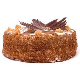 Delicious Caramel Cream Cake