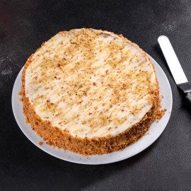 Delicious Carrot Cream Cake