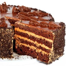 Delicious Chocolate Creamy Cake