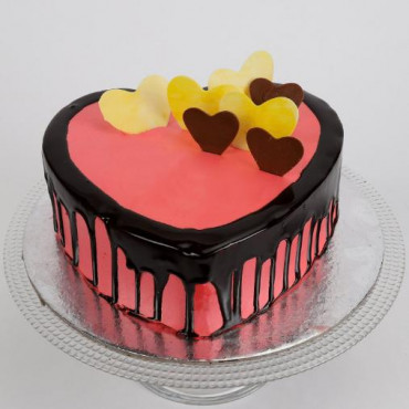 Delicious Hearts Cake
