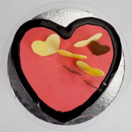 Delicious Hearts Cake