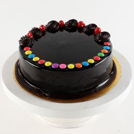 Delicious Truffle Gems Cake