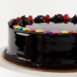Delicious Truffle Gems Cake