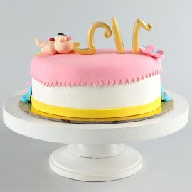 Designer Half A Truffle Cake
