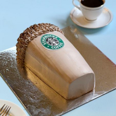 Designer Starbucks Cake