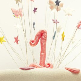 Designer Truffle Fondant Cake