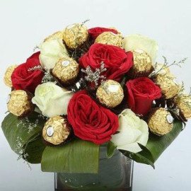 Distinctive Choco Flower Arrangement