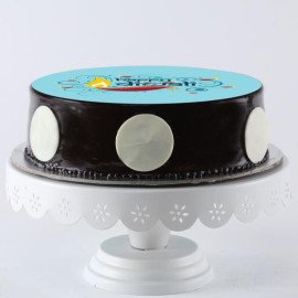 Diwali Bliss Chocolate Photo Cake