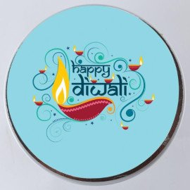 Diwali Bliss Pineapple Photo Cake