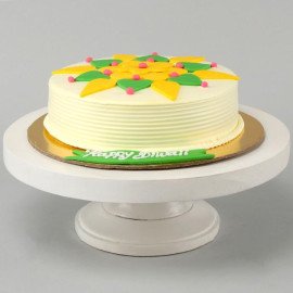 Diwali Rangoli Chocolate Cake