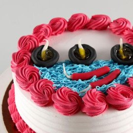 Diwali Special Red Velvet Cake