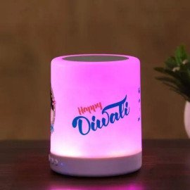 Diwali Personalized Smart Touch Mood Lamp Speaker