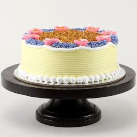 Diya Theme Butterscotch Cake