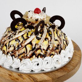 Dome Shaped Choco Coin Cake