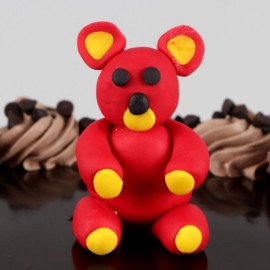Dripping Design Fondant Chocolate Cake