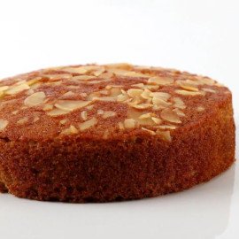 Eggless Almond Dry Cake