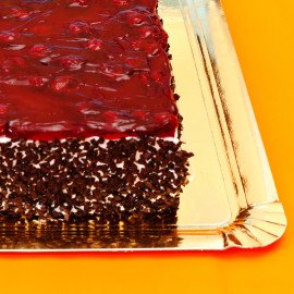 Exquisite Square Blueberry Cake