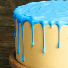 Extravagant Pineapple Cream Cake
