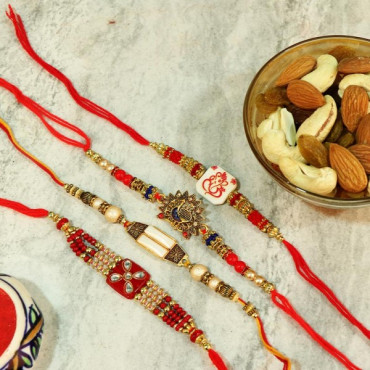 Facinated Rakhis N Dry fruits