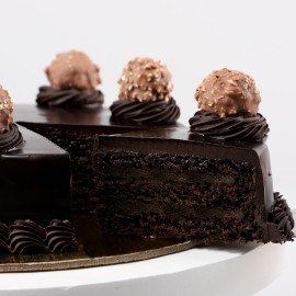 Ferrero Rocher Truffle Cake