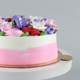 Floral Blossom Chocolate Cake