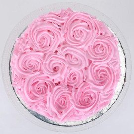 Floral Chocolate Cake