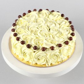 Floral Pretty Butterscotch Cake