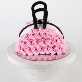 Floral Purse Cake