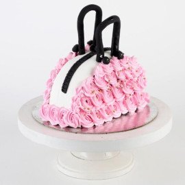 Floral Purse Cake