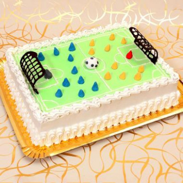 Football Field Theme Cake